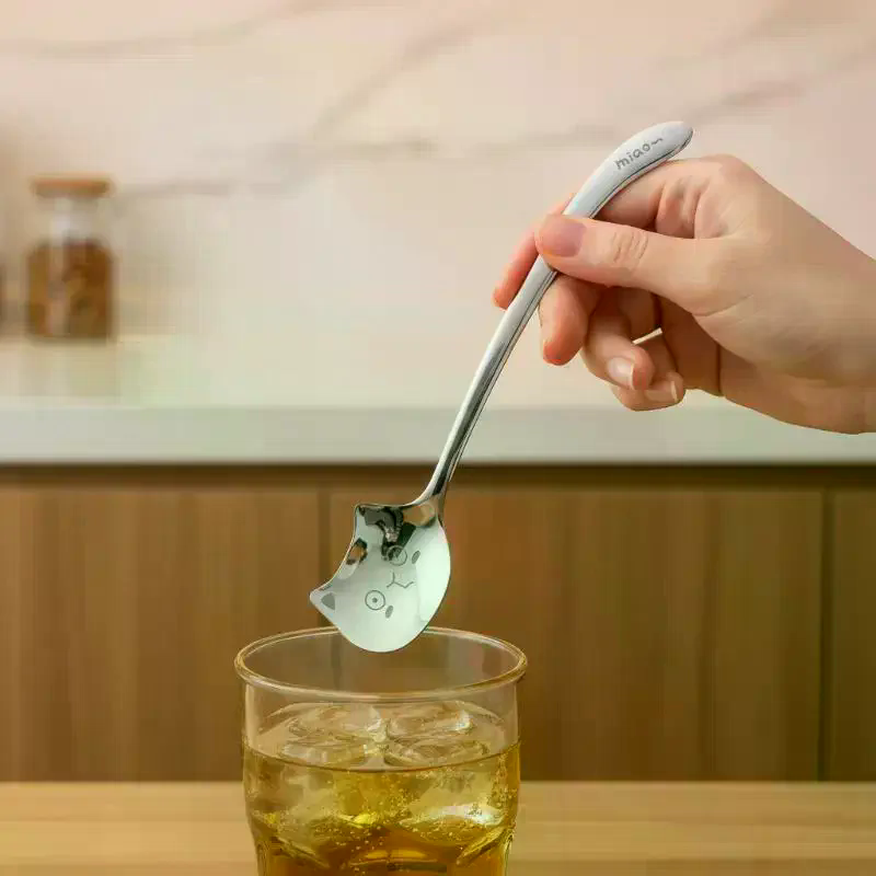Coffee Tea Uses - Симпатичная ложка из нержавеющей стали с