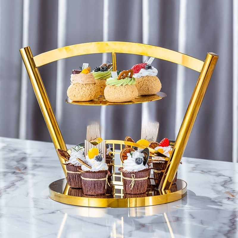 Coffee Tea Break - Трехъярусная подставка для фруктов и десертов,