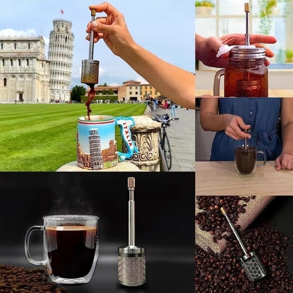 Coffee Tea Infuser - Пресс-фильтр для чая и кофе с