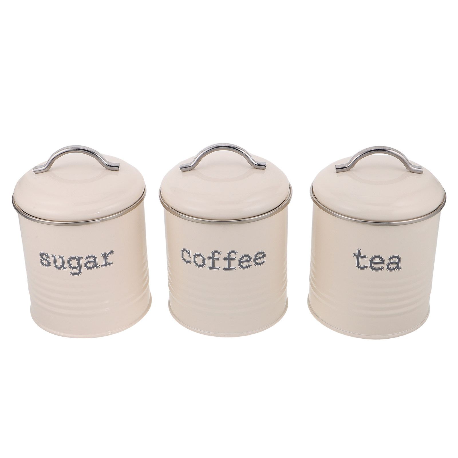 Coffee Tea Uses - Набор из 3 герметичных контейнеров для