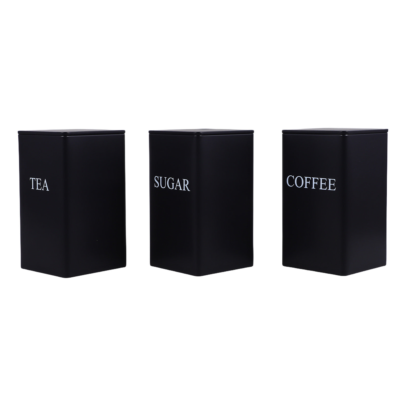 Набор из 3 металлических конте – обзор и цена Coffee Tea Jars
