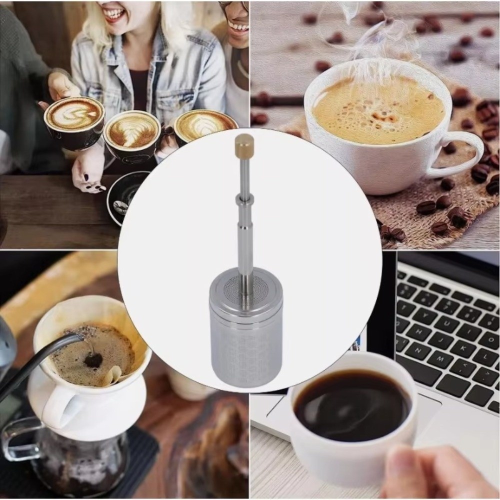 Пресс-фильтр для чая и кофе с  – обзор и цена Coffee Tea Infuser