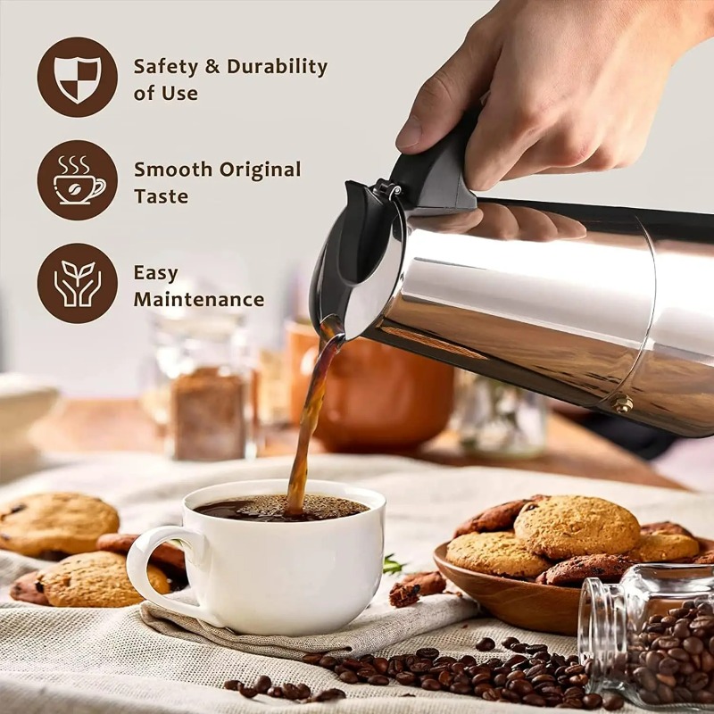 Кофеварка-мока на 6 чашек из н – обзор и цена Coffee Tea Chocolate