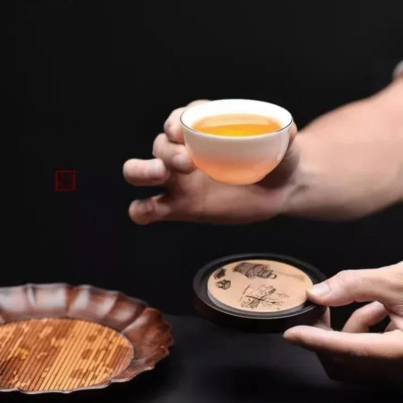 Круглый деревянный коврик для  – обзор и цена Coffee Tea In Chinese