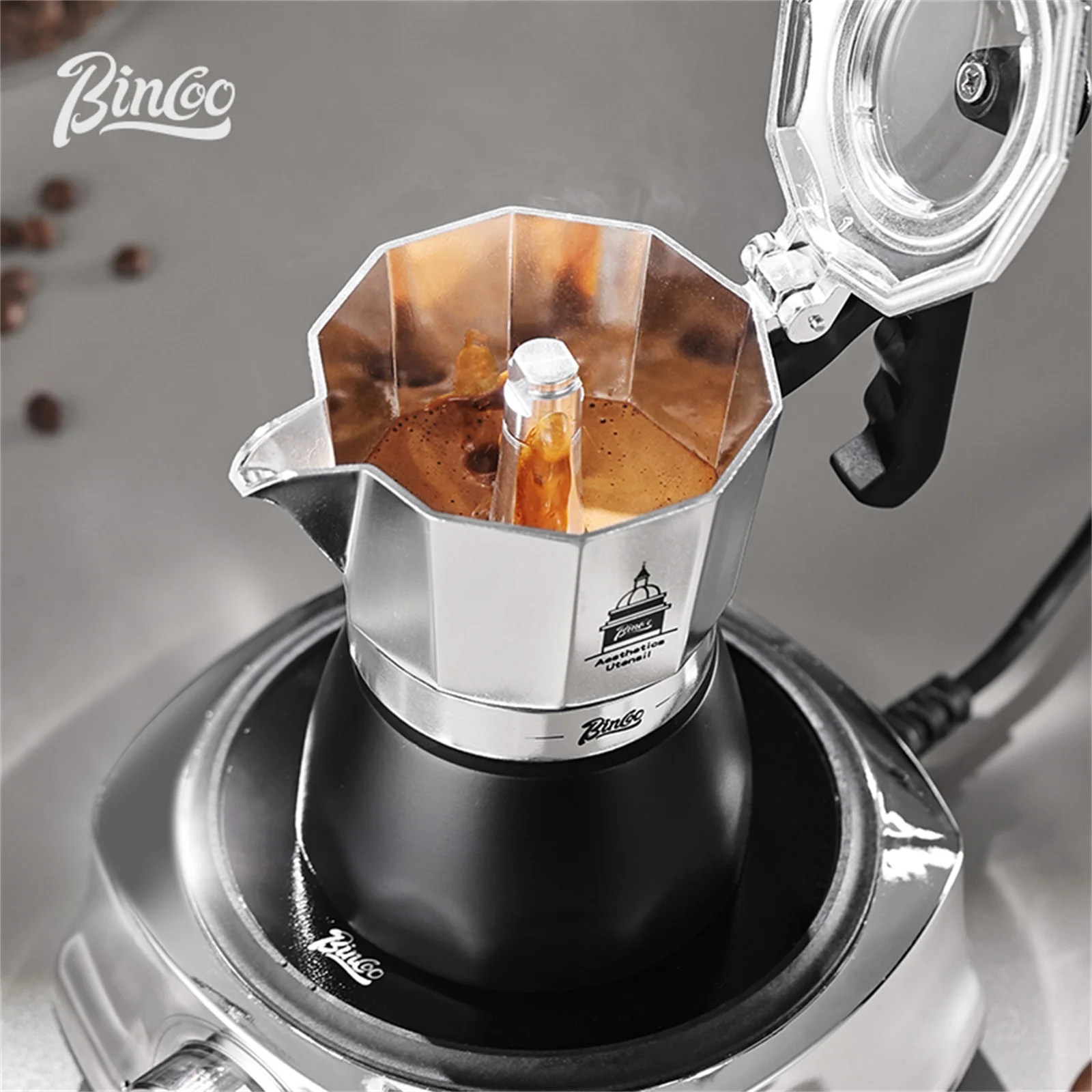 Мока-горшок BINCOO с двойным к – обзор и цена Coffee Tea Chocolate