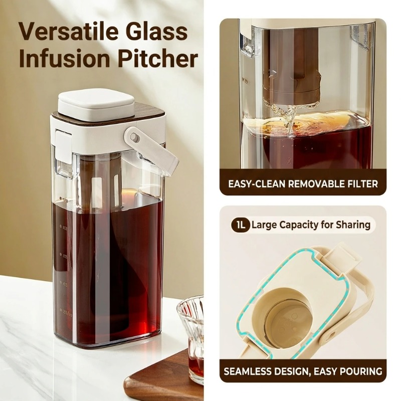 Кувшин для холодного кофе с ге – обзор и цена Coffee Tea Infuser