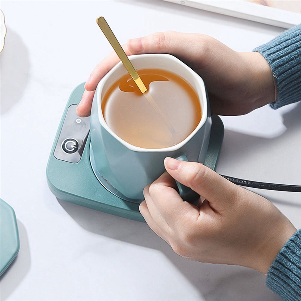 [Акция] Подогреватель для круж – обзор и цена Coffee Tea Mugs