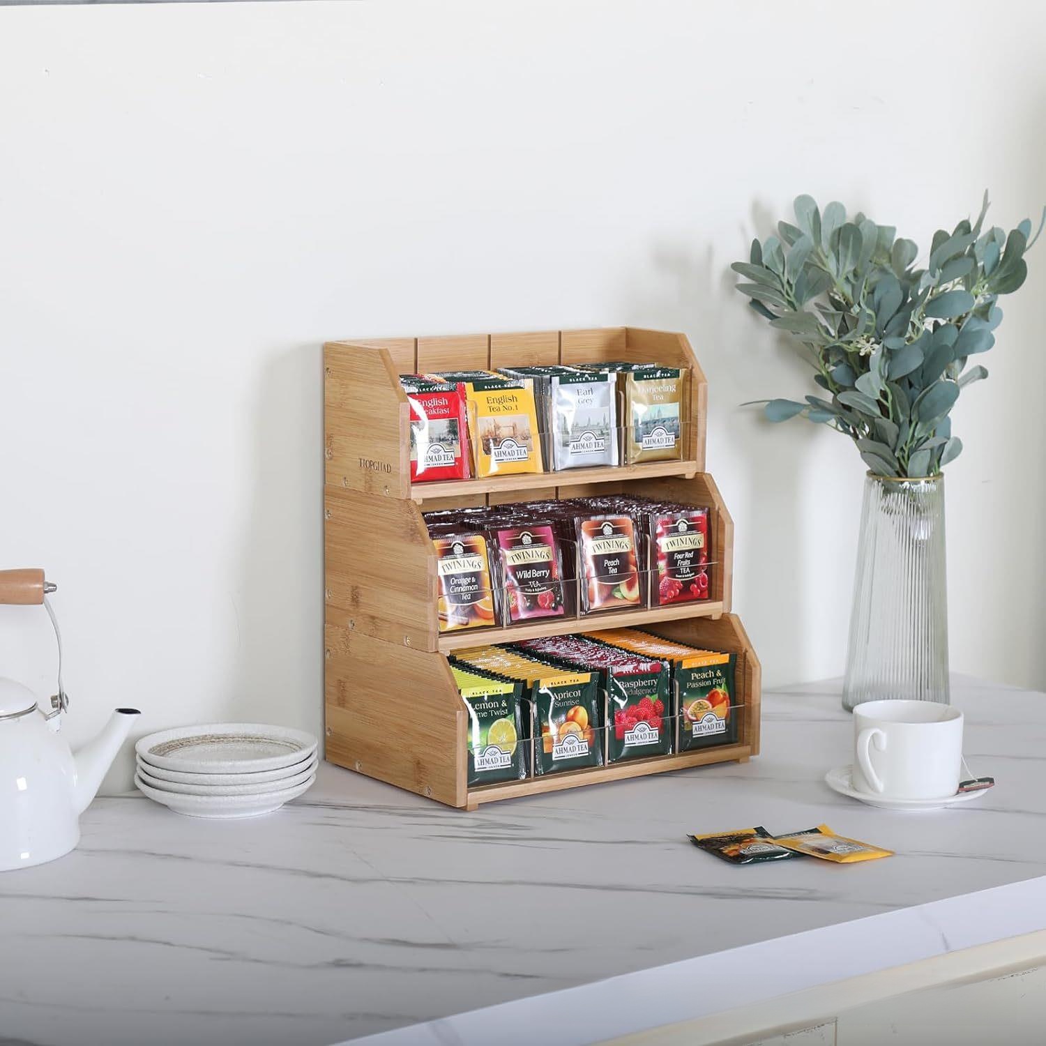 Бамбуковая коробка для хранени – обзор и цена Coffee Tea Room