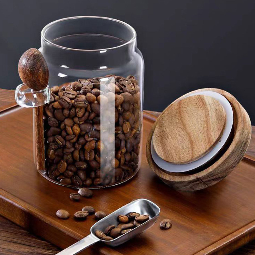 Прозрачный стеклянный контейне – обзор и цена Coffee Tea Jars